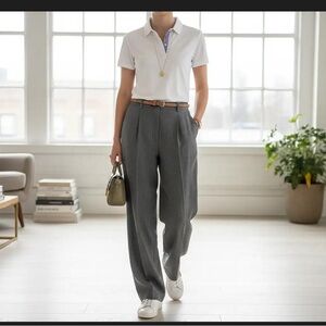 PAT White Short Sleeve Polo Shirt